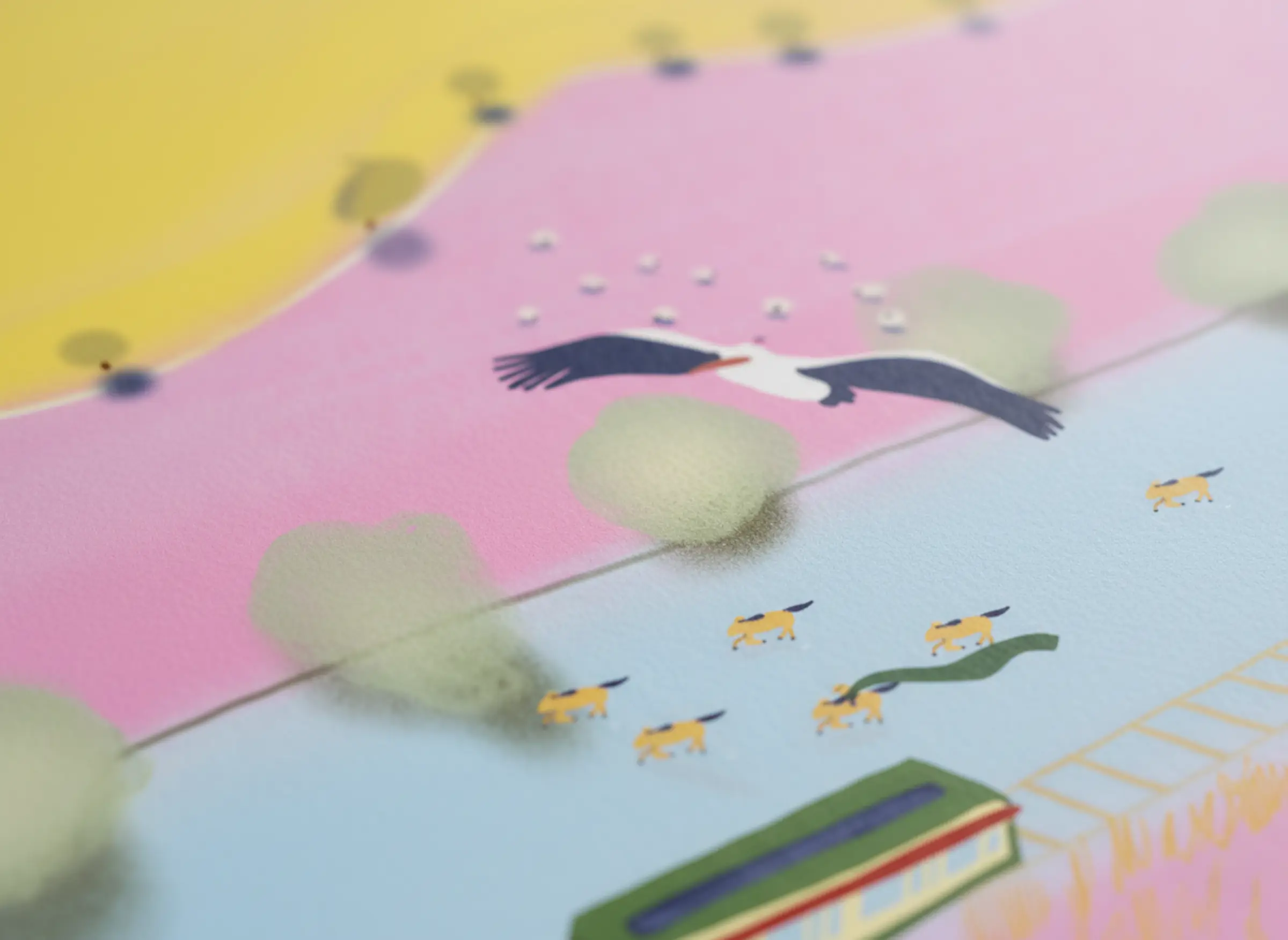 Entr'acte — Illustration 3, impression giclée fine art