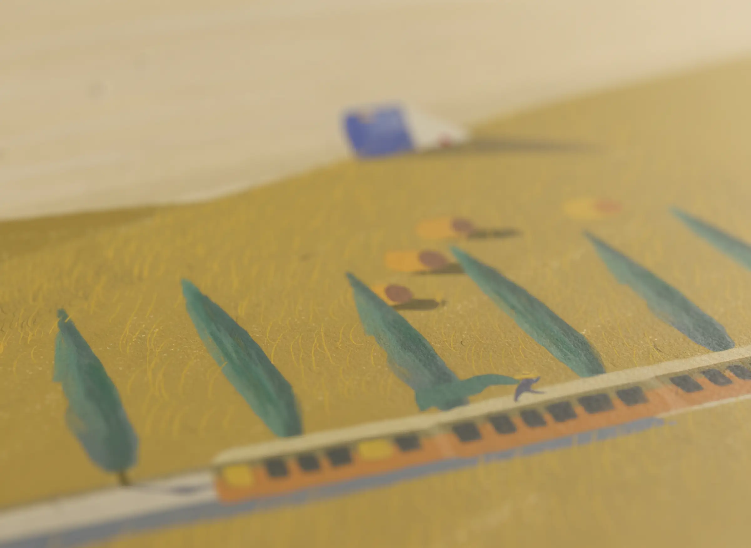 La course folle — Illustration 2, impression giclée fine art