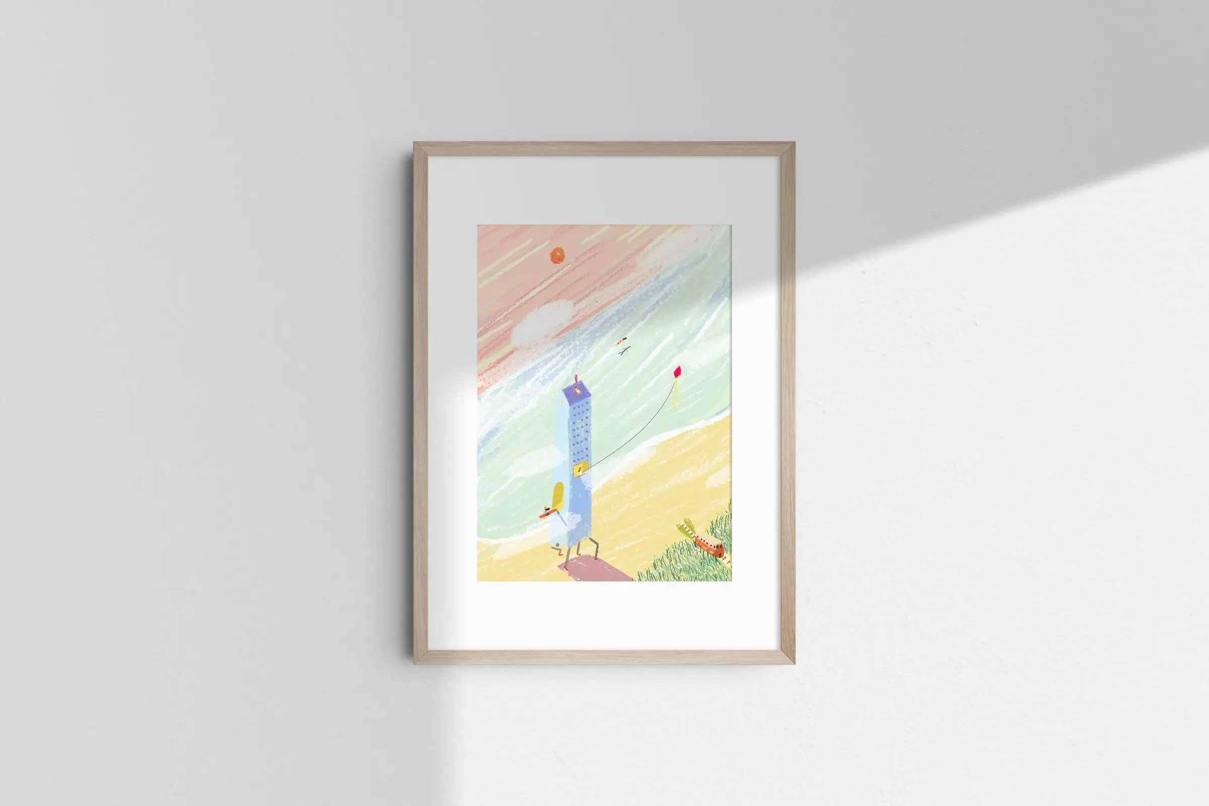 La mer — Illustration 3, impression giclée fine art