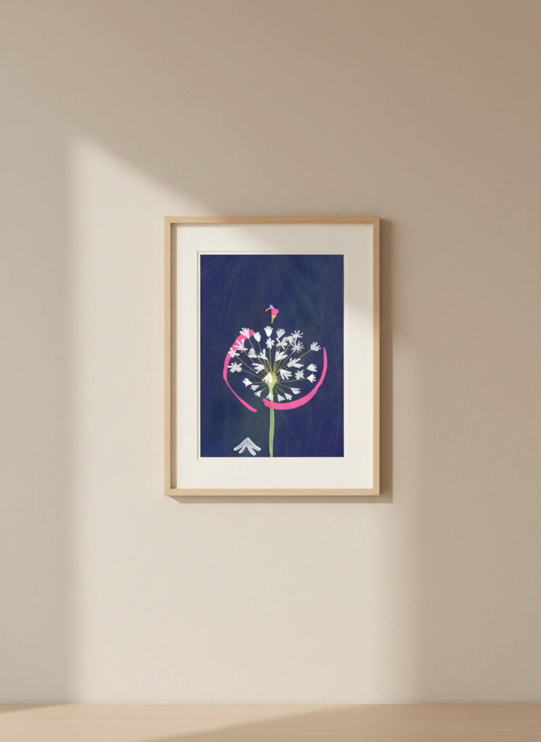 Pissenlit danse — Illustration 2, impression giclée fine art